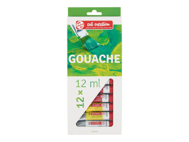 Gouache Talens Art Creation set 12 kleuren