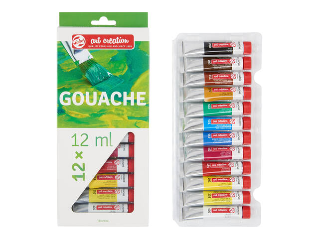 Gouache Talens Art Creation set 12 kleuren