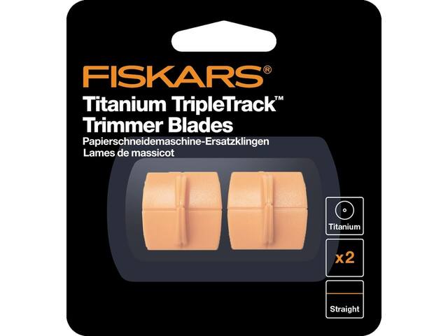 Reservemes Fiskars TripleTrack Titanium 2 stuks