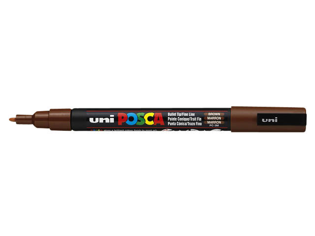 Paintmarker Uni POSCA PC3M F bruin