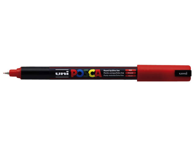 Paintmarker Uni POSCA PC1MR EF rood