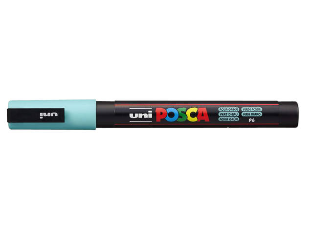 Paintmarker Uni POSCA PC3M F aquagroen