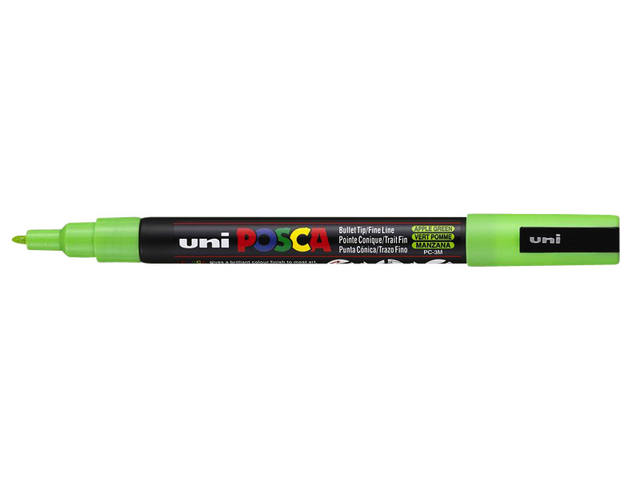 Paintmarker Uni POSCA PC3M F appelgroen