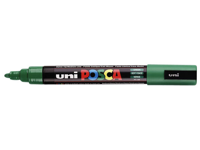 Paintmarker Uni POSCA PC5M M donkergroen