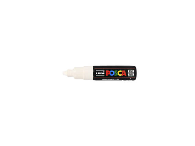 Paintmarker Uni POSCA PC7M B wit