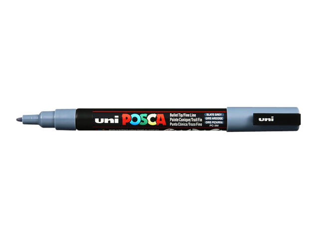 Paintmarker Uni POSCA PC3M F leisteengrijs