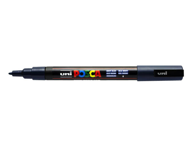 Paintmarker Uni POSCA PC3M F marineblauw