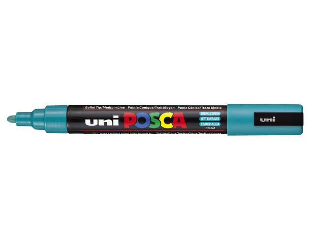Paintmarker Uni POSCA PC5M M smaragdgroen