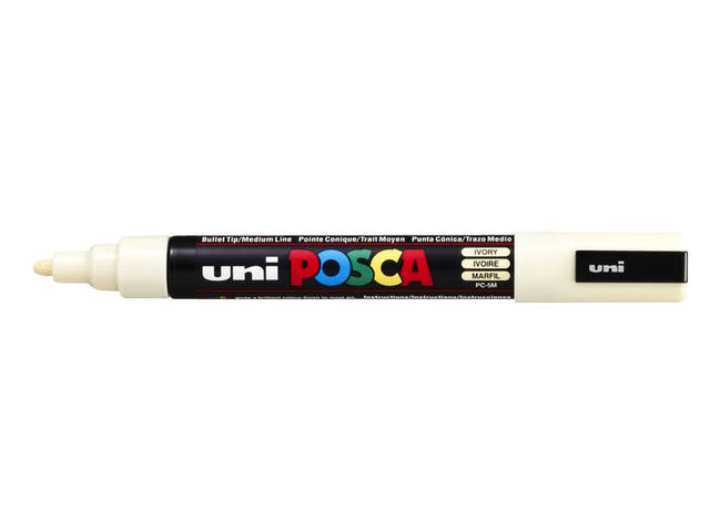 Paintmarker Uni POSCA PC5M M ivoor