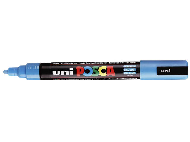 Paintmarker Uni POSCA PC5M M lichtblauw