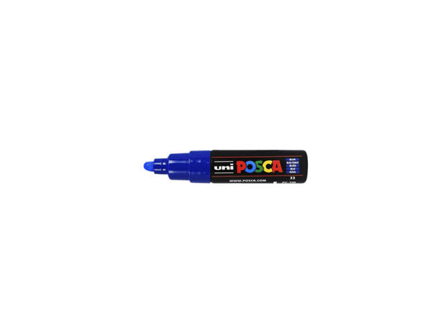 Paintmarker Uni POSCA PC7M B donkerblauw