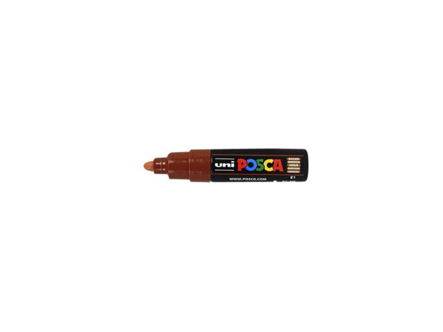 Paintmarker Uni POSCA PC7M B bruin