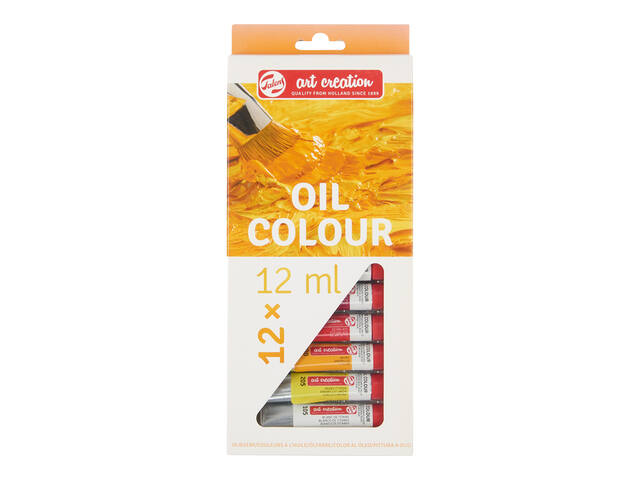 Talens Art Creation olieverf set 12 tubes 12 ml