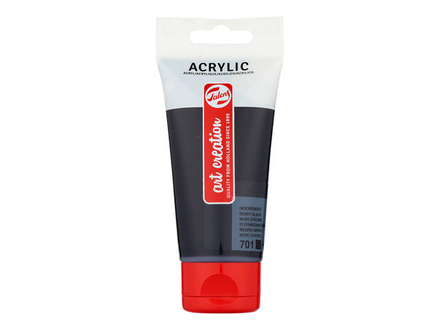 Acrylverf Talens Art Creation 75ml 701 ivoorzwart