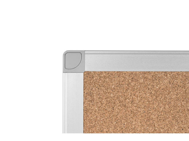 Prikbord Quantore 90x60cm kurk