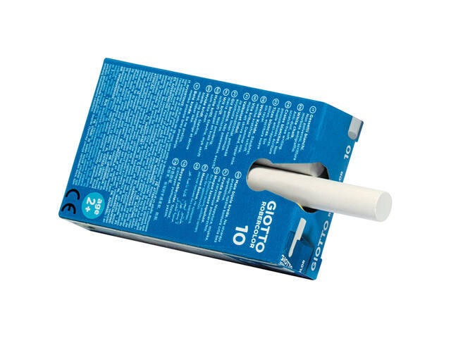 Schoolbordkrijt Giotto 10 stuks wit