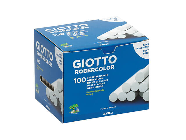 Schoolbordkrijt Giotto 100 stuks wit