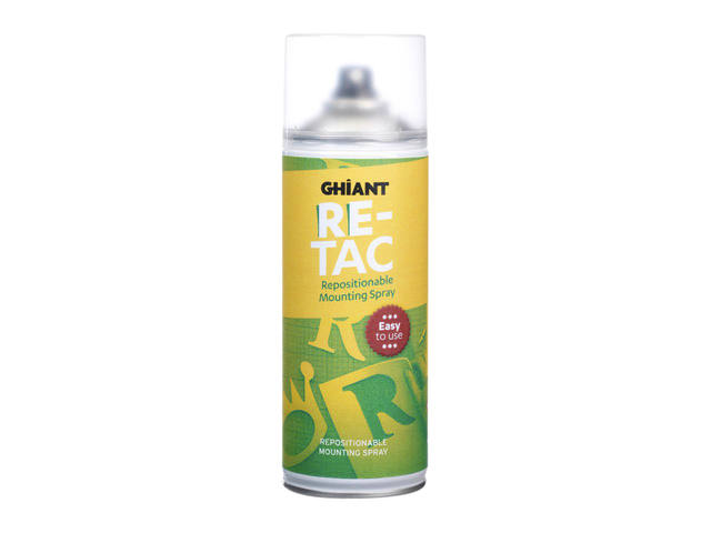 Lijmspray ghiant high-tac re-positioneerbaar 400ml