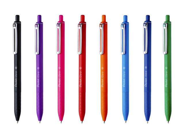 Balpen Pentel BX470 iZee M blauw
