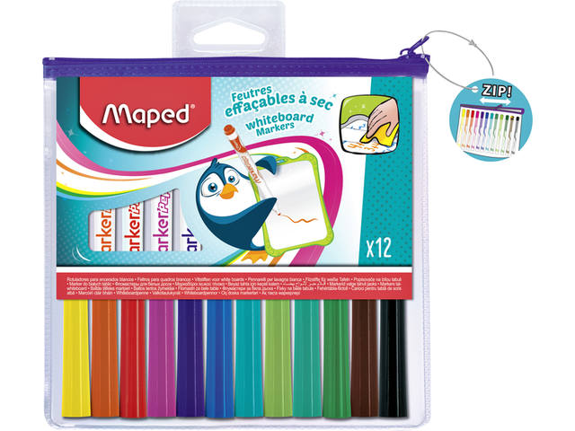 Whiteboardmarker Maped MarkerPeps 12st