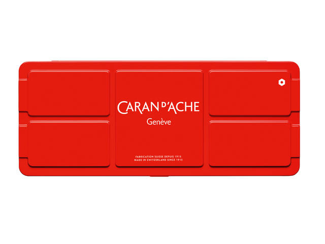 Plakkaatverf Caran d Ache blik 15 kleuren