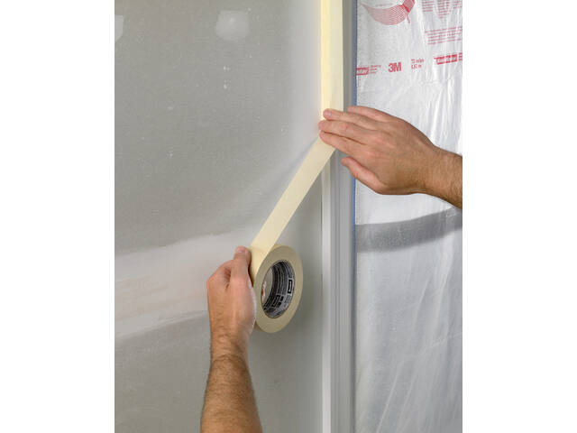 Afplaktape Scotch Basic 24mmx50m beige