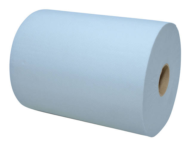 Handdoekrol Euro Products Q14 XL 2laags 165m blauw