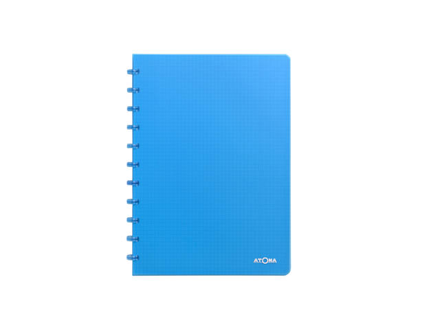 Schrift Atoma A4 ruit 5x5mm 144blz 90gr PP tr ass