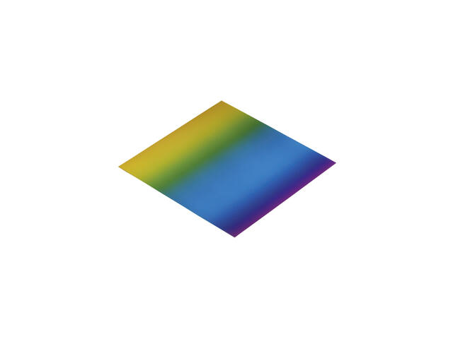 Vouwblaadjes Folia 100gr 15x15cm 100v regenboog
