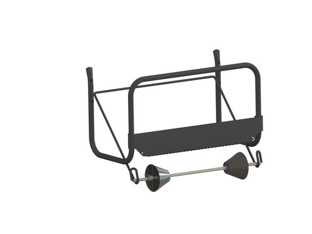 Poetspapierdispenser Euro Products M1 zwart