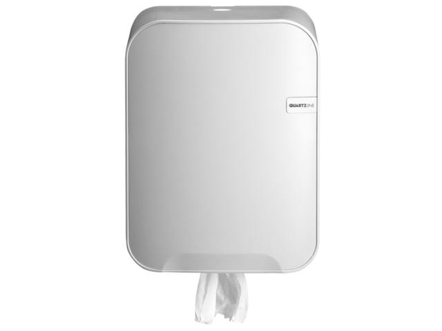 Poetspapierdispenser Quartzline Q16 medium wit