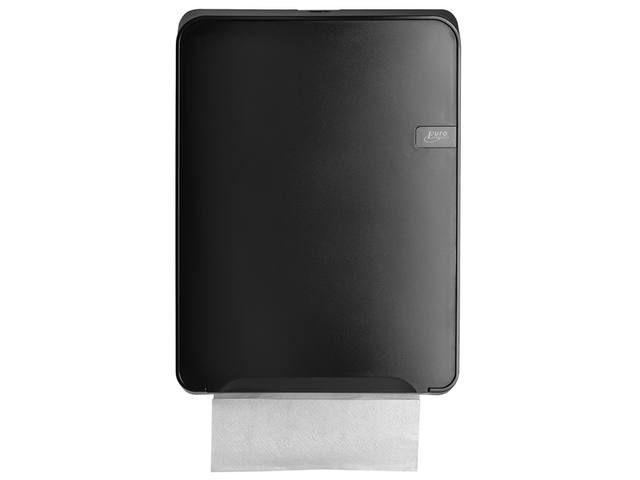 Handdoekdispenser Quartzline Q8 zwart