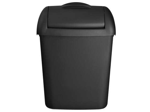 Dameshygienebak Quartzline 8 liter zwart