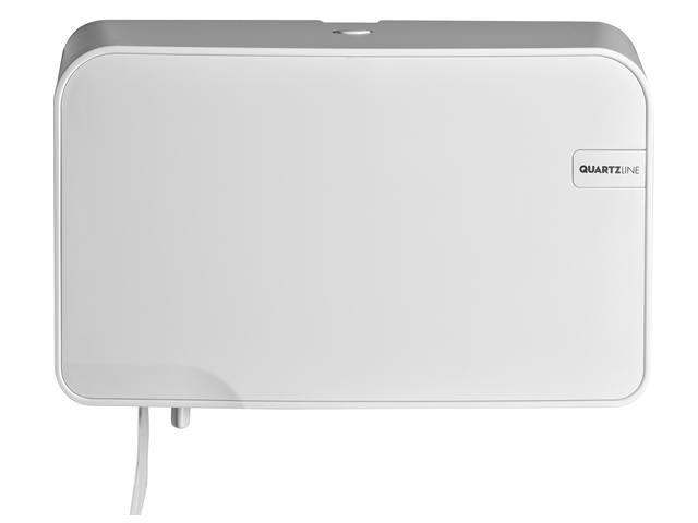 Toiletpapierdispenser Quartzline Q2 duo wit