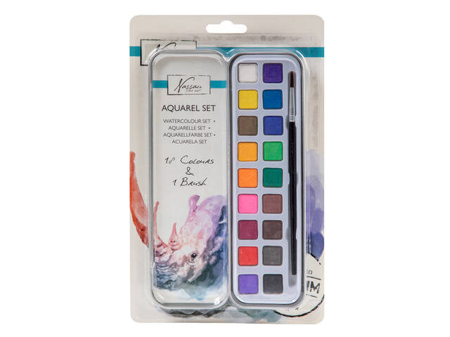 Acrylverf nassau art 18napjes ass