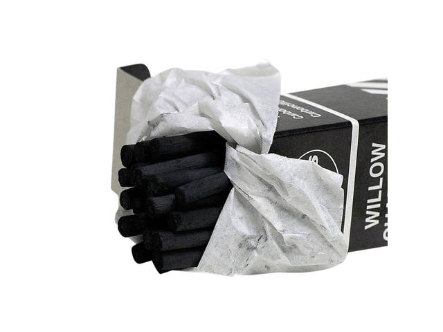 Houtskool Coates 5-6mm 25st