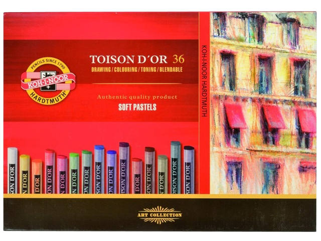 Pastelkrijt Koh I Noor Toison 8515 rond 36st ass