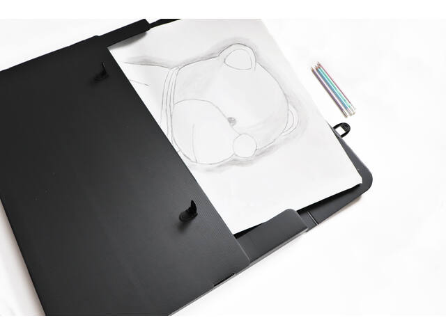 Tekenkoffer Favorit Every Line 735x520x30mm zwart