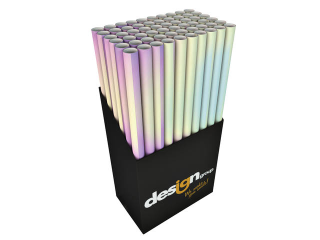 Inpakfolie Design Group iriserende folie 300x70cm