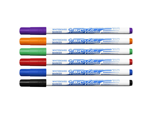 Whiteboardmarker Bic 1721 rond F zwart