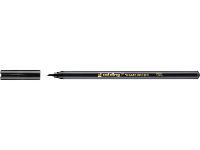 Brushpen edding 1340 zwart
