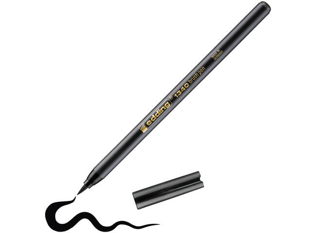 Brushpen edding 1340 zwart