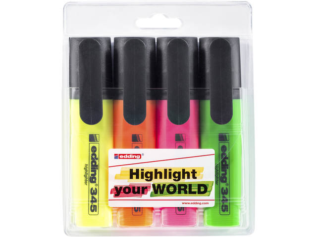 Markeerstift edding 345 2-5mm assorti