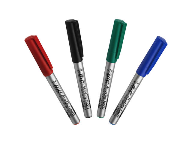 Viltstift Bic ecolutions rond F assorti