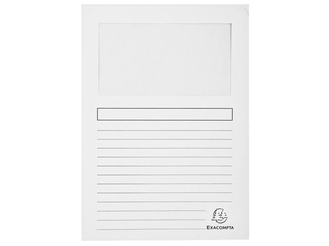 Venstermap Exacompta Forever L-map 120gr ass 10st