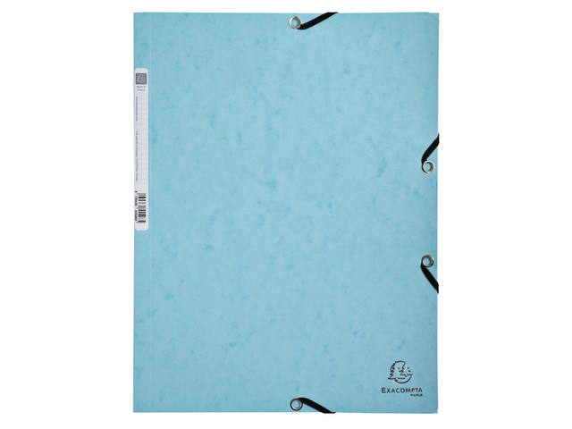 Elastomap Exacompta Aquarel A4 3 klep 400gr assor