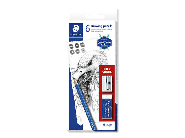 Potlood Staedtler mars lumograph ass hardheden