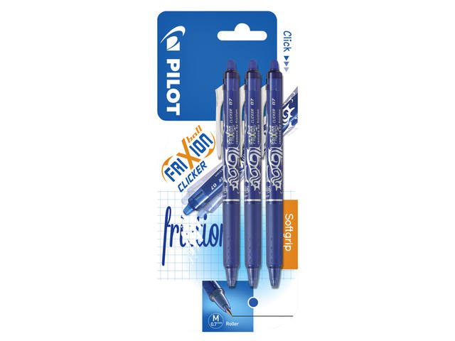 Rollerpen PILOT friXion BLRT-FR7 clicker M 3st bl