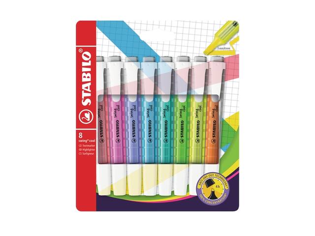 Markeerstift STABILO Swing cool 275/8 Wow assorti