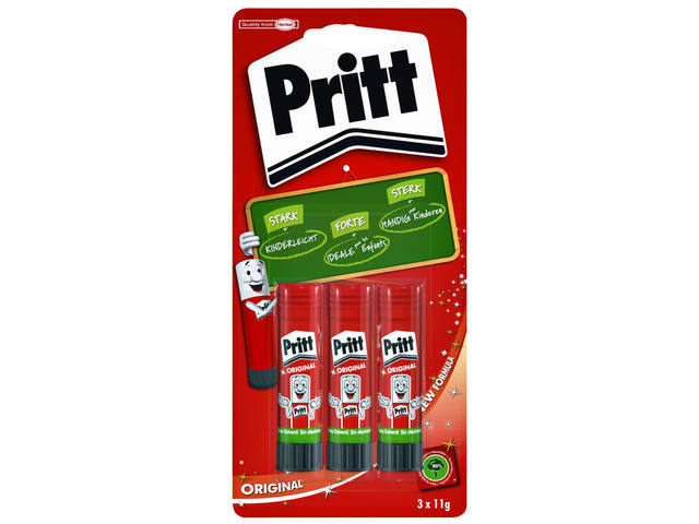 Lijmstift Pritt Stick Original 11gr blister a 3st